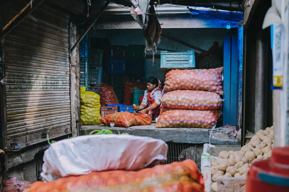 Góc gạo, mắm, dầu ăn